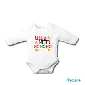 []personalised custom baby clothes christmas little mister