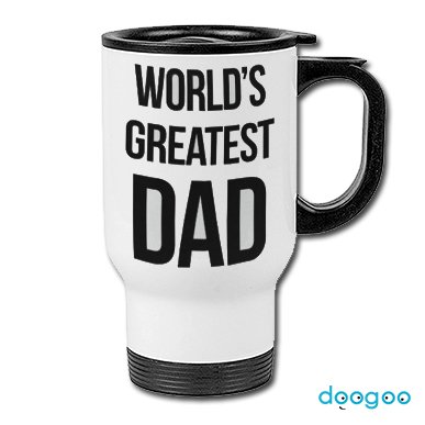 thermos white greatest dad