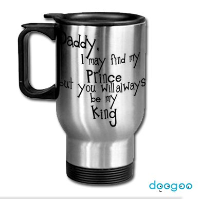 thermos silver daddy my king