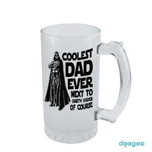 []beer glass coolest dad star wars