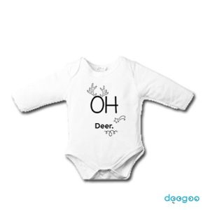 personalised custom baby clothes christmas oh deer